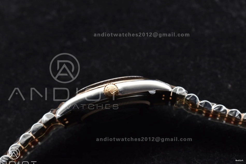 1:1 Best 904L SS Dial Stick Bracelet VR3235 on Steel Clean Edition Brown 41 DateJust RG 126333 Jubilee 0409